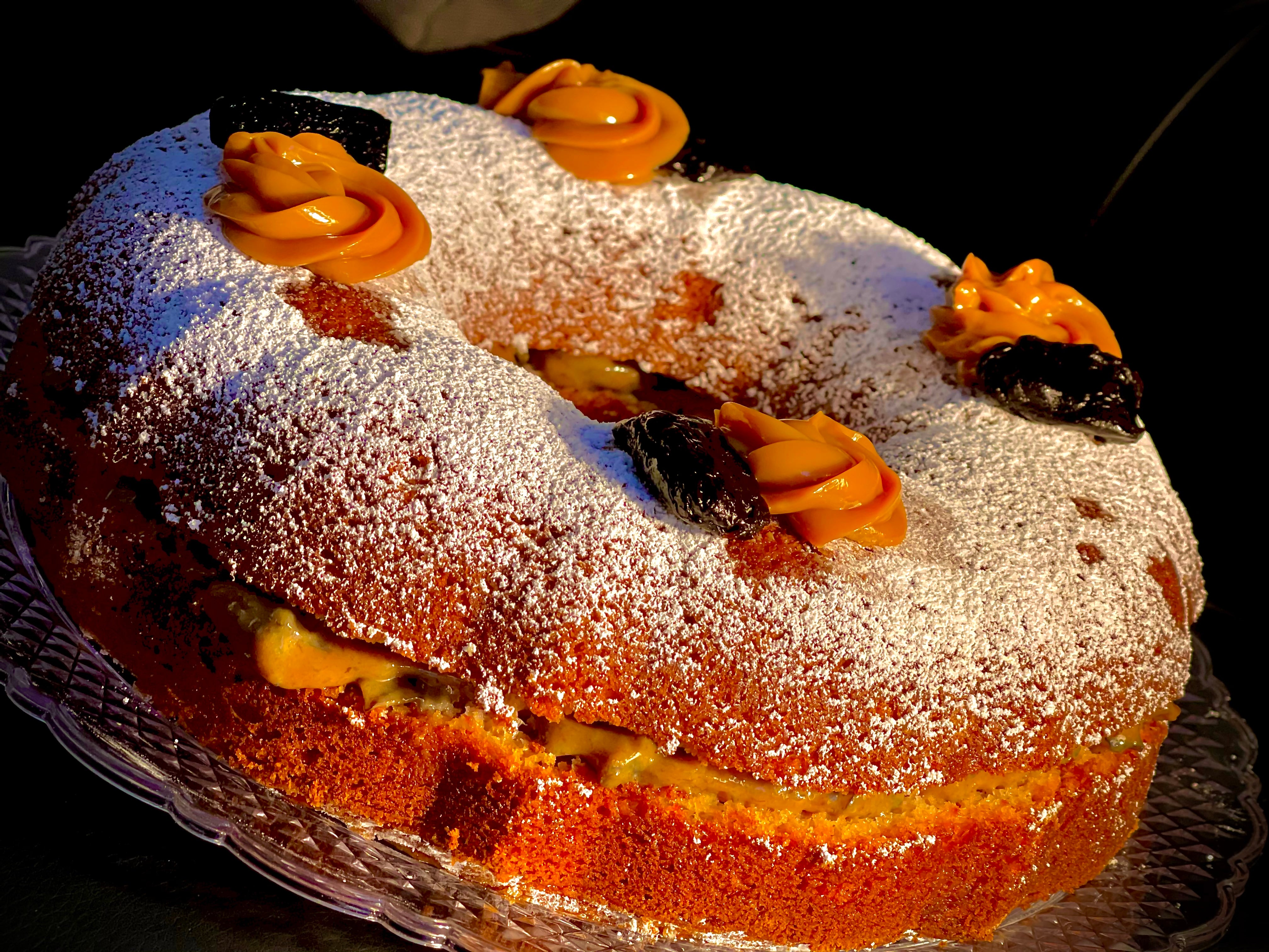 Dulce de Leche with Prunes Cake (Whole Cake)