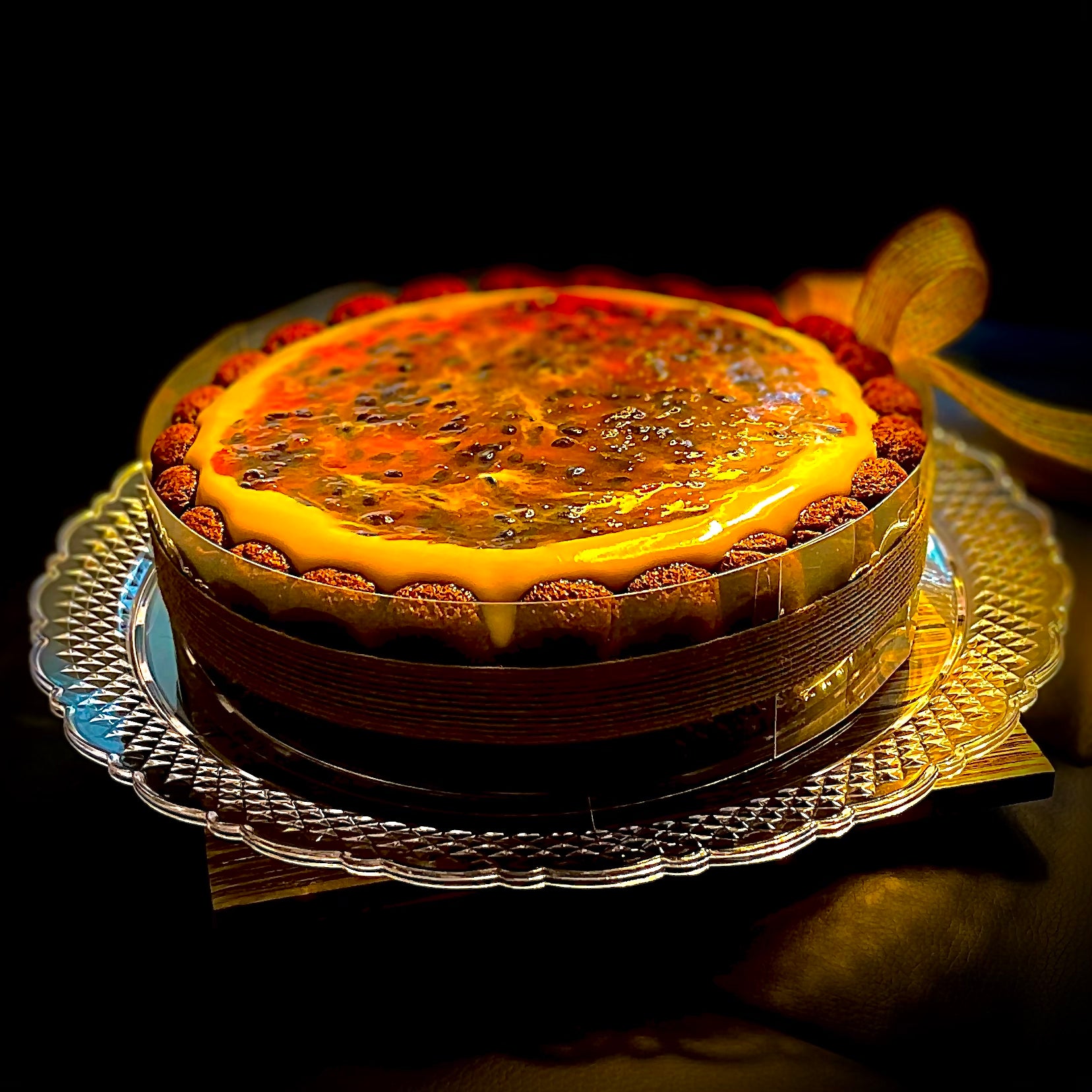 Passion Fruit Chocolate Cake (Whole Cake)