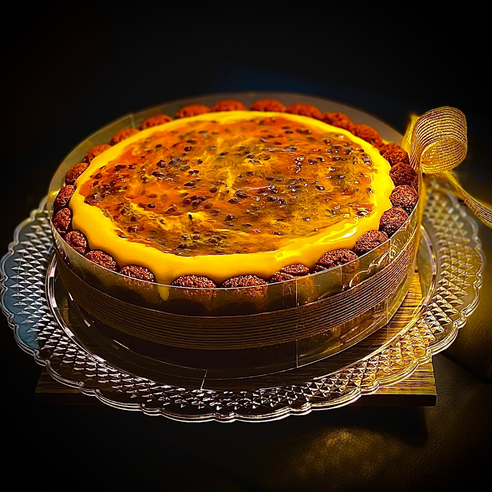 Passion Fruit Chocolate Cake (Whole Cake)