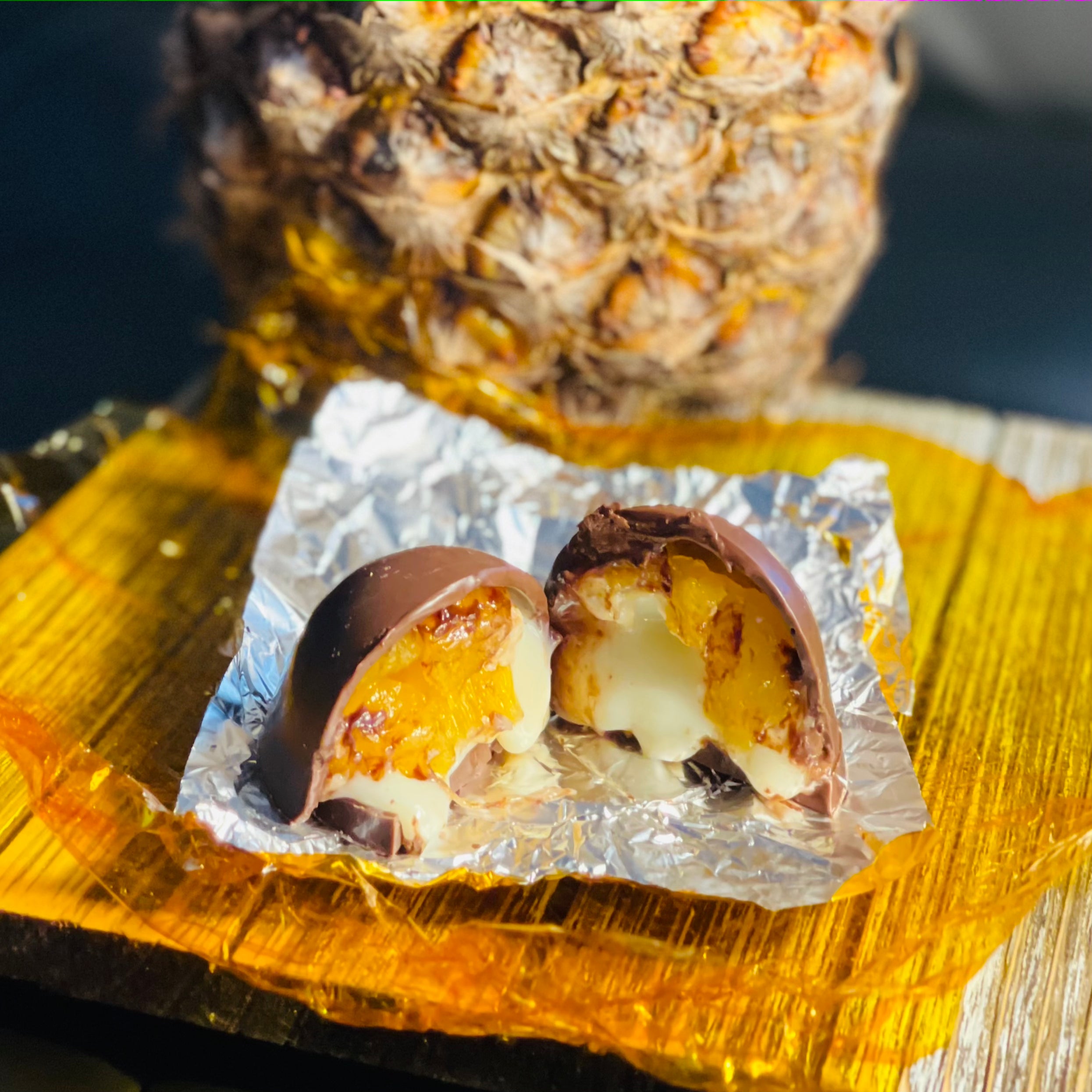 Pineapple Brazilian Truffles