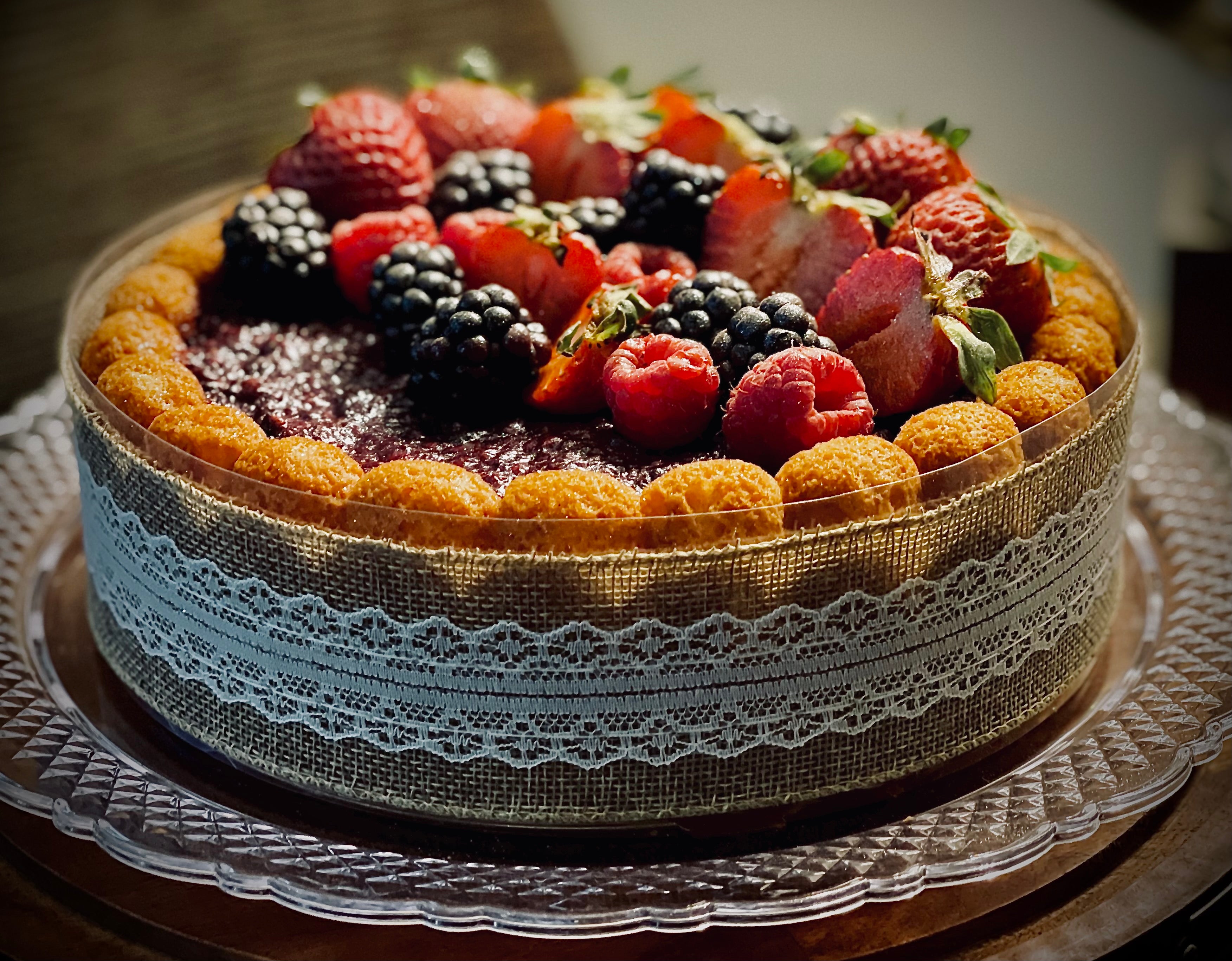 Red Berries Cake (Whole Cake)