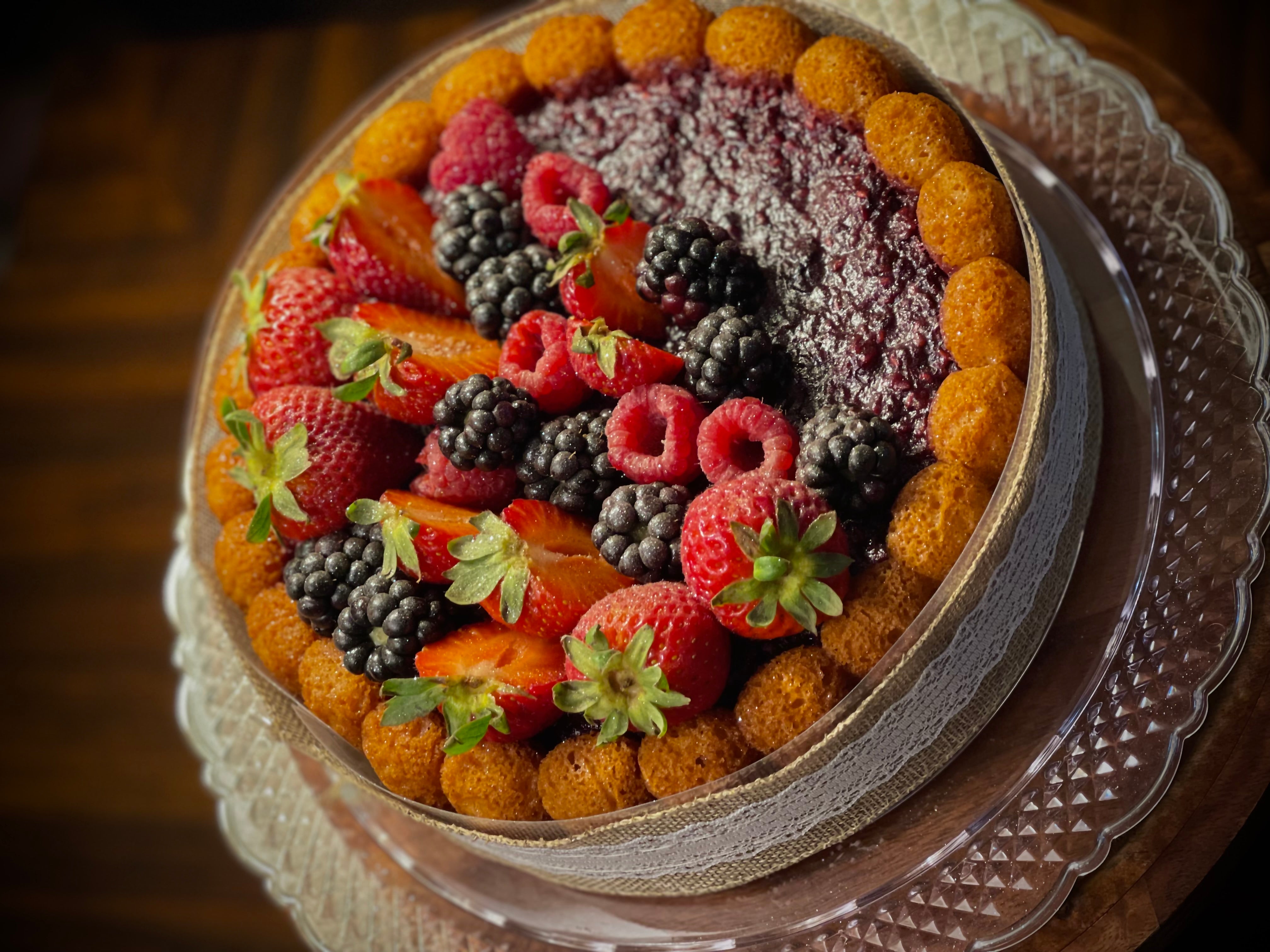 Red Berries Cake (Whole Cake)